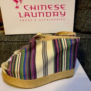 Chinese Laundry Wedges 7.5